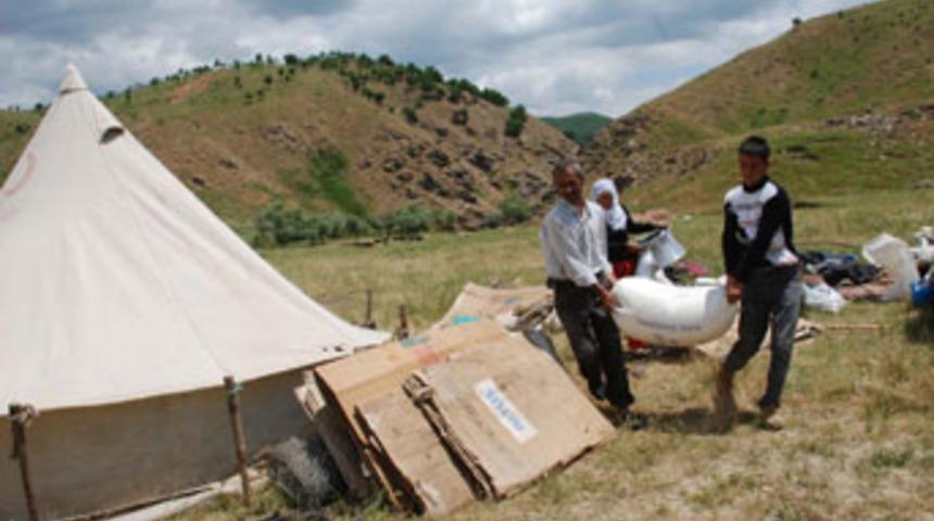 Yağışlar yaylacaıları geciktirdi