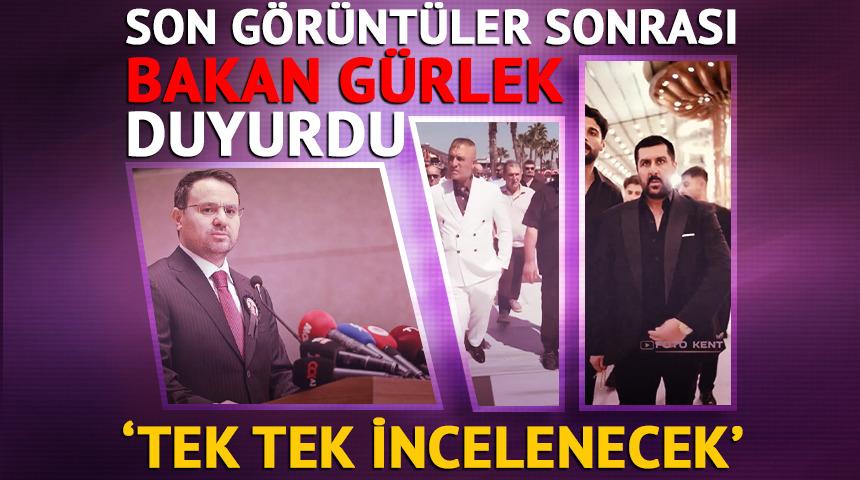Bakan G&uuml;rlek son g&ouml;zaltılar sonrası duyurdu: 'O i&ccedil;erikler titizlikle incelenecek'