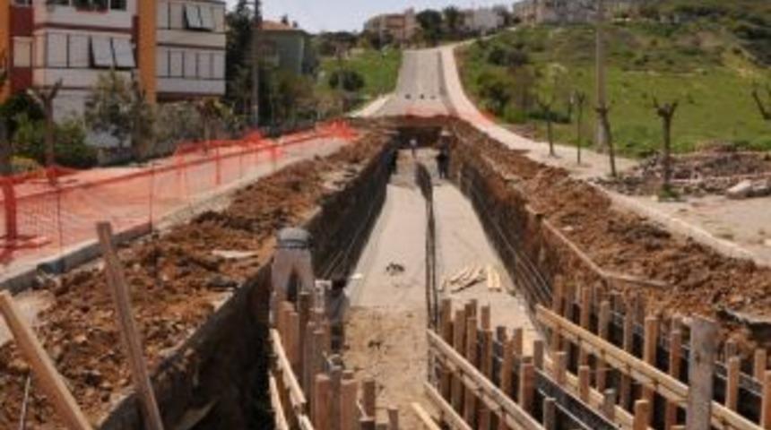 Aliağa'da Dere ıslahı 2 ayda bitecek