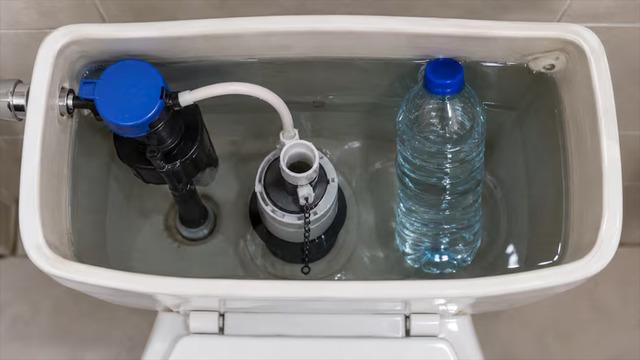 Su faturasını düşüren yöntem! Tuvalet rezervuarına pet şişe koyun
