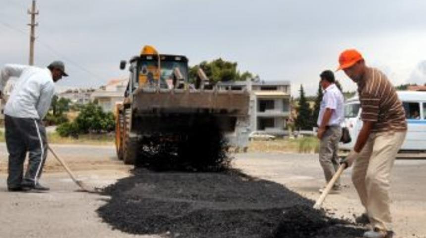 Aliağa Belediyesi&rsquo;nden yol seferberliği
