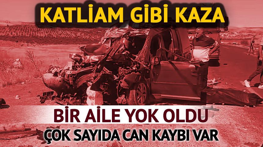 Şanlıurfa'da katliam gibi kaza! Aynı aileden 4 kişi hayatını kaybetti