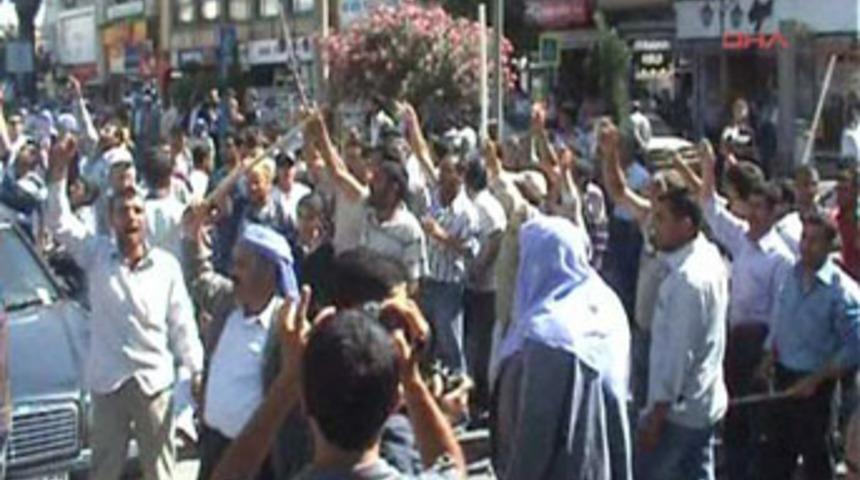 Şanlıurfa'da esnaf- polis gerginliği