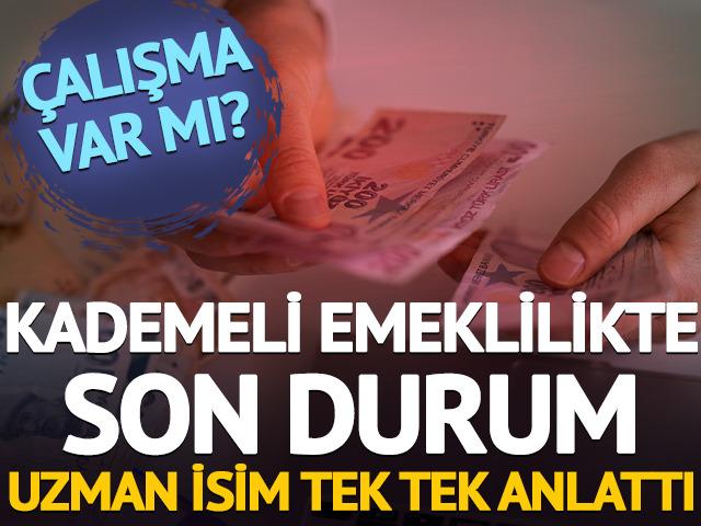 Kademeli emeklilikte son durum: Uzman isim tek tek anlattı