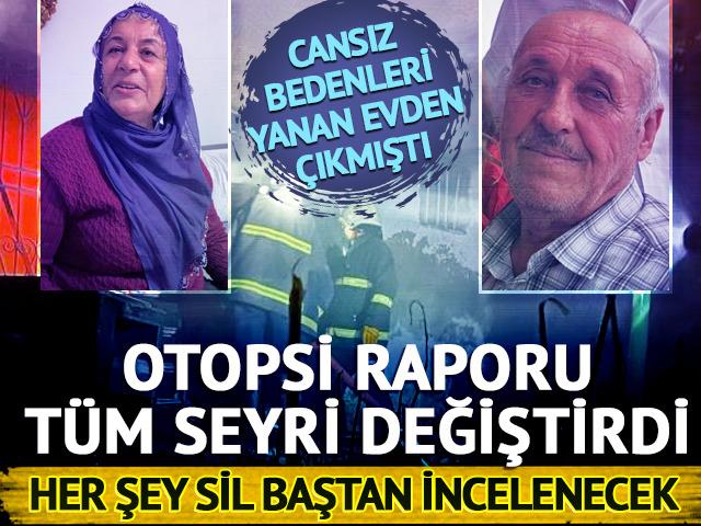 Karı kocanın cesedi yanan evden &ccedil;ıkmıştı! Cinayete kurban gitmişler
