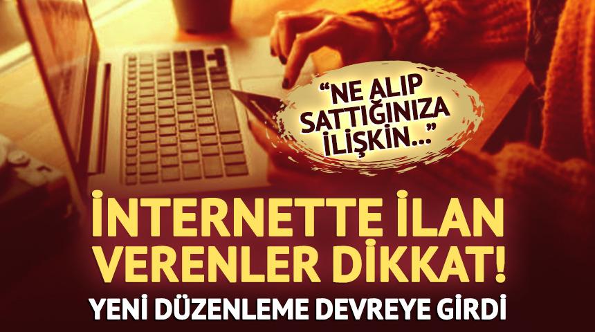İnternette ilan verenler dikkat! Uzman uyardı: &ldquo;Ne alıp sattığınıza ilişkin...&rdquo;