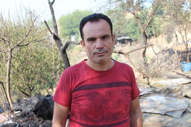 Yangın sonrası acı manzara: "Canımızı zor kurtardık" 7