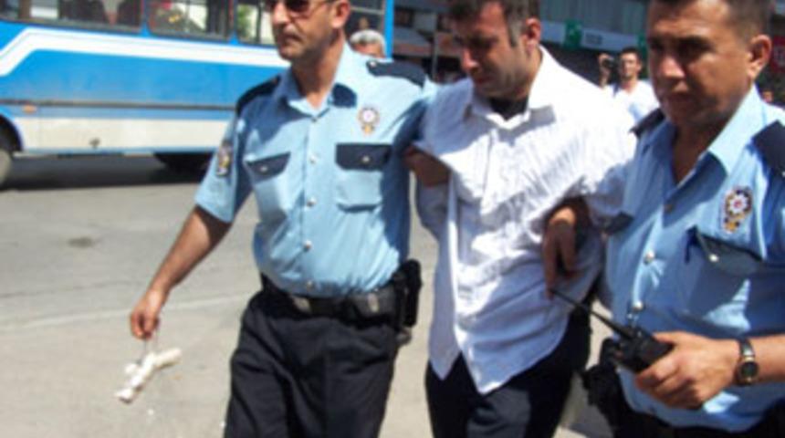 Mumla banka soymaya &ccedil;alıştı