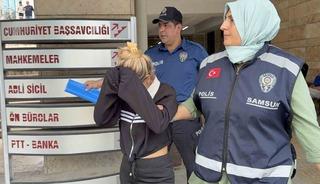 Samsun&rsquo;da mağazalardan giysi &ccedil;alan kadın tutuklandı