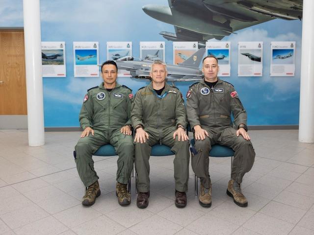 Eurofighter pilotlarının u&ccedil;uş eğitimi başladı
