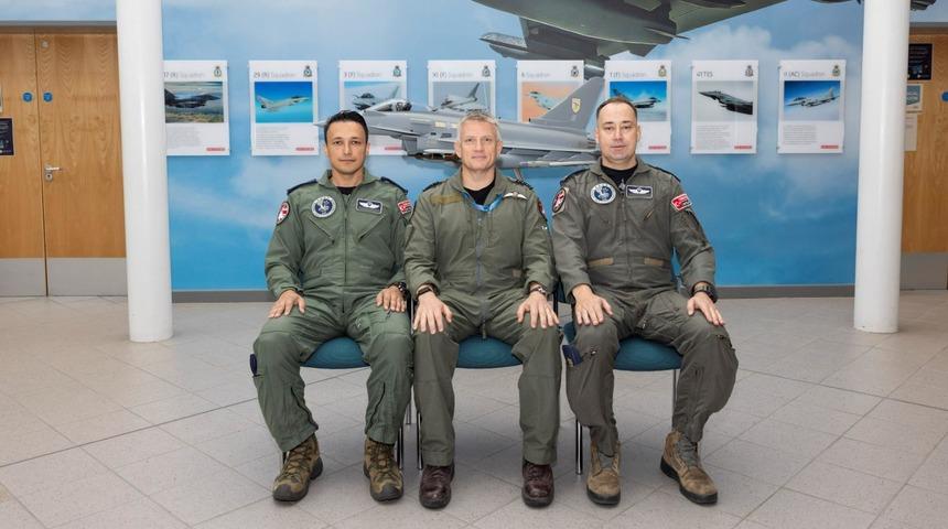 Eurofighter Typhoon tedariki kapsamında T&uuml;rk pilotları u&ccedil;uş eğitimlerine başladı