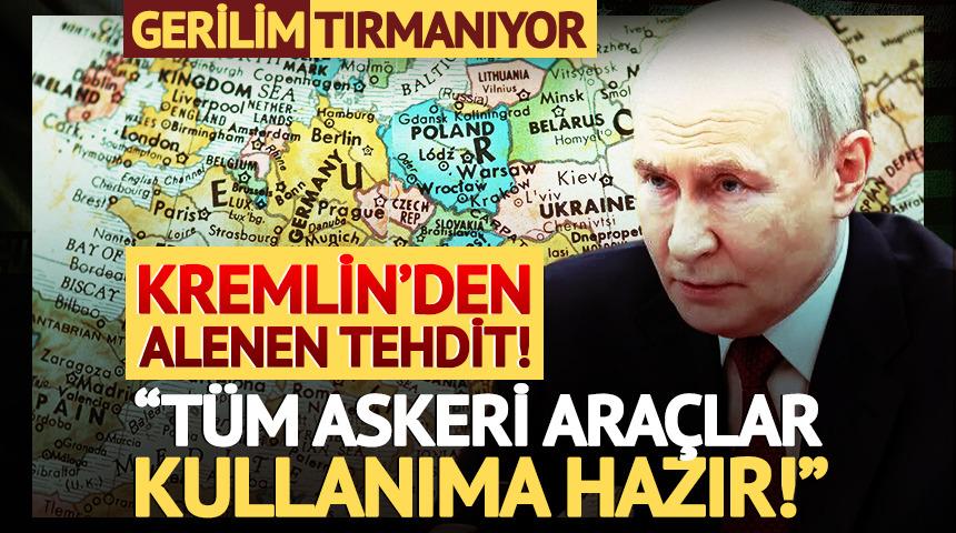Savaş yayılabilir: Rusya'dan NATO'ya rest! 'T&uuml;m askeri ara&ccedil;lar kullanıma hazır' 