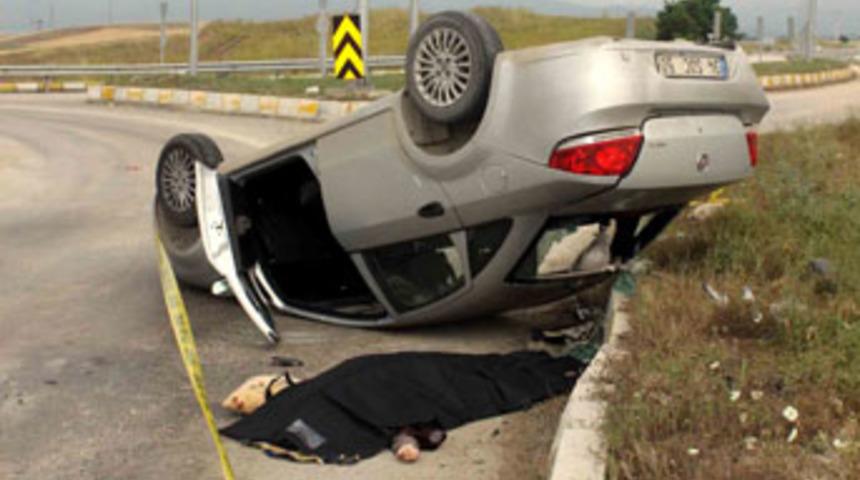 Safranbolu'da trafik kazası: 1 &ouml;l&uuml;, 3 yaralı