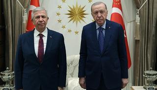 Cumhurbaşkanı Erdoğan Mansur Yavaş'ı kabul etti