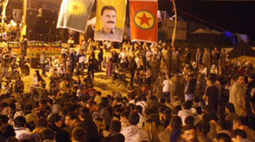 Festival PKK g&ouml;sterisine d&ouml;n&uuml;şt&uuml;