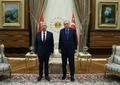 Cumhurba�kan� Erdo�an, Mansur Yava�'� kabul etti