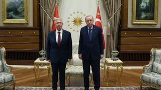 Cumhurbaşkanı Erdoğan, Mansur Yavaş'ı kabul etti