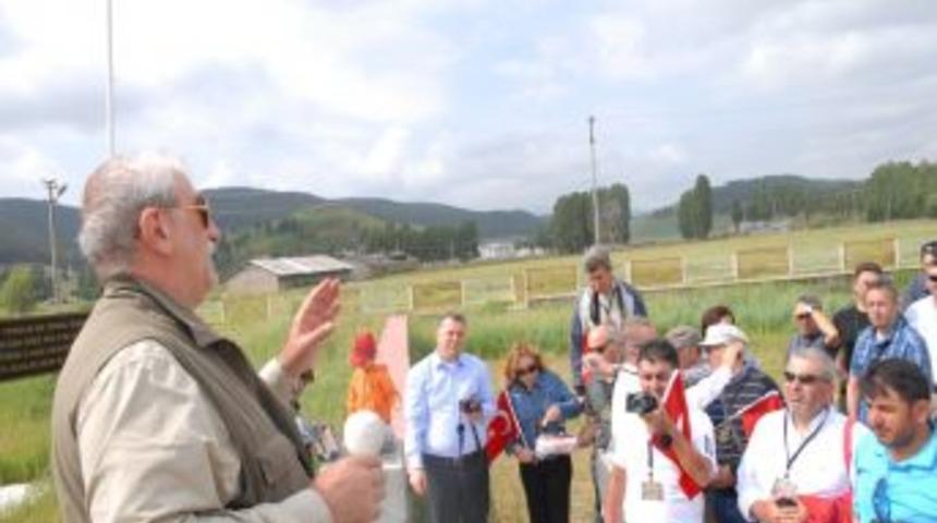 Sarıkamış Şehitleri 9&rsquo;uncu Kolordu Top Yolu Y&uuml;r&uuml;y&uuml;ş&uuml; tamamlandı