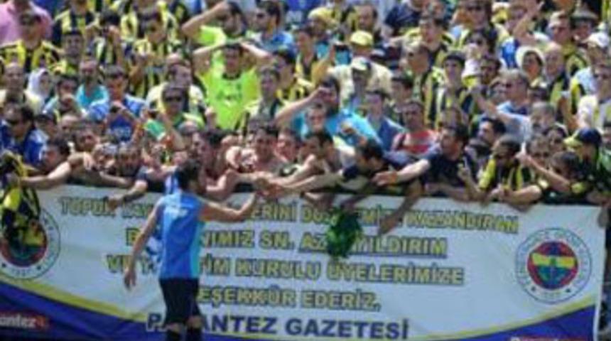 FB taraftarları Topuk yaylasına akın etti