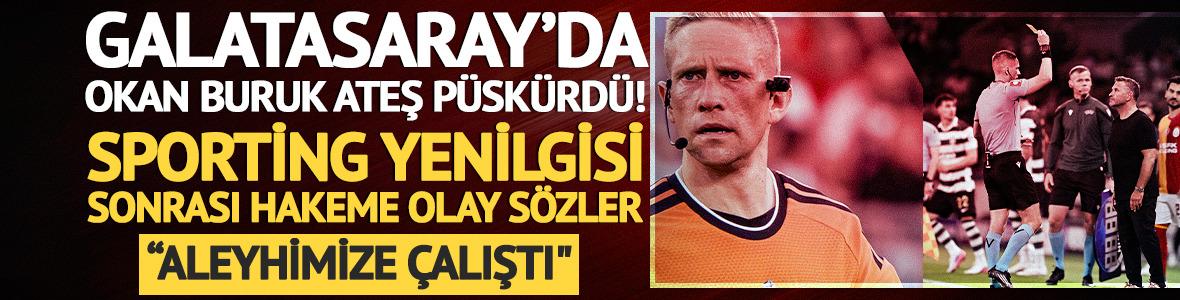 Okan Buruk Sporting yenilgisi sonrası Espen Eskas'a ateş p&uuml;sk&uuml;rd&uuml;