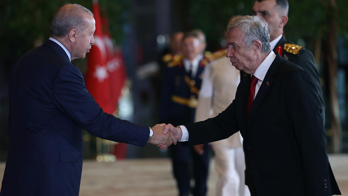 Mansur Yavaş ile Cumhurbaşkanı Erdoğan ne konuştu? Açıklama geldi 1