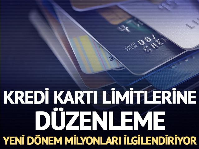 Kredi kartı limitlerine d&uuml;zenleme: Yeni d&ouml;nem milyonları ilgilendiriyor