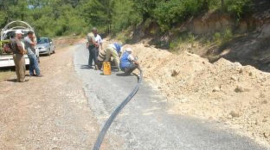&Ccedil;evik K&ouml;y&uuml; sakinleri i&ccedil;mesuyuna kavuşuyor