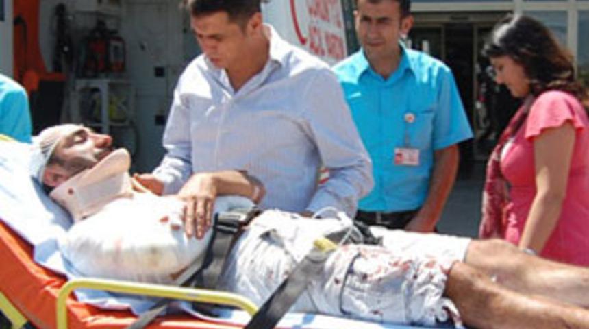 Dizi oyuncusu kaza geçirdi