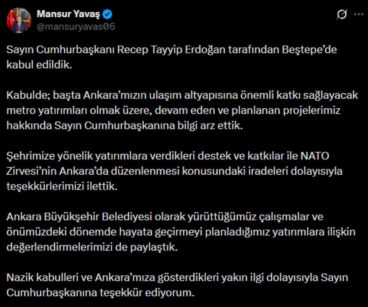 Erdoğan la g&ouml;r&uuml;şen Yavaş ın sıradaki hamlesini a&ccedil;ıkladı! Canlı yayında "İmamoğlu ve Yeni Parti" iddiası 2