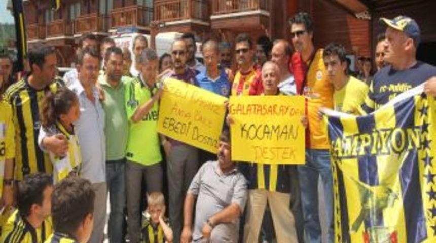 Fenerbahçe'ye 'sarı - kırmızılı' destek
