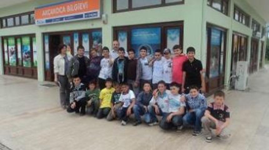 Ak&ccedil;akoca Bilgi Evi&rsquo;ne &ldquo;kardeş&rdquo; ziyareti