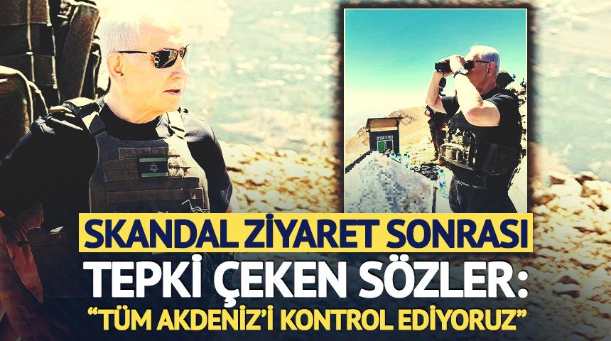 Skandal ziyaret sonrası Netanyahu'dan tepki &ccedil;eken a&ccedil;ıklama: "Akdeniz'e kadar t&uuml;m b&ouml;lgeyi kontrol ediyoruz"