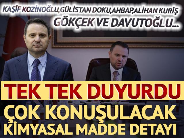Bakan G&uuml;rlek'ten Kaşif Kozinoğlu, G&uuml;listan Doku, Ahbap ve Alihan Kuriş a&ccedil;ıklaması