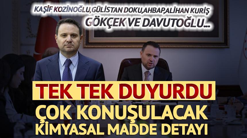 Bakan G&uuml;rlek'ten Kaşif Kozinoğlu, G&uuml;listan Doku, Ahbap ve Alihan Kuriş a&ccedil;ıklaması