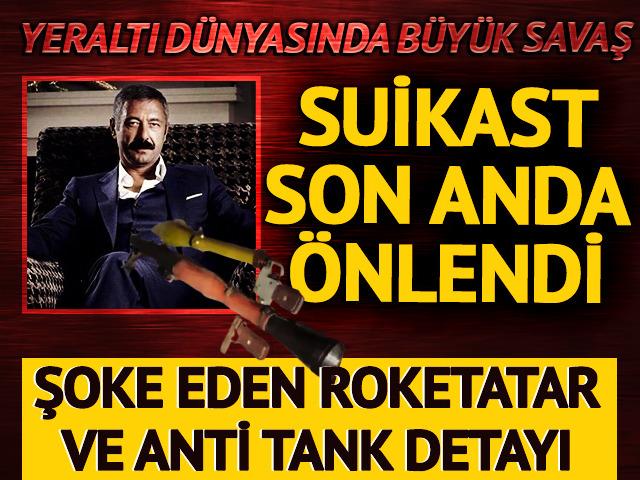 Sarallar &ndash; Şahinler kavgasında suikast planı son anda &ouml;nlendi! Roketatar, anti-tank m&uuml;himmatı bulundu
