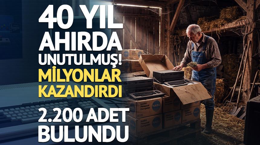40 yıl ahırda unutulan bilgisayarlar milyonlar kazandırdı