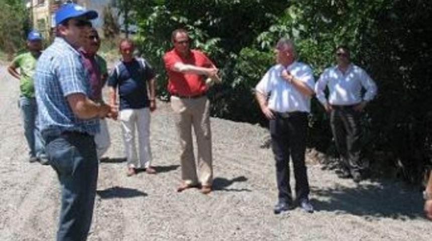 Başkan Dalgıç çalışmaları yerinde izledi