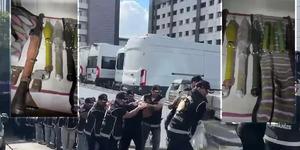 Sarallar &ndash; Şahinler kavgasında suikast planı son anda &ouml;nlendi! Roketatar, anti-tank m&uuml;himmatı bulundu