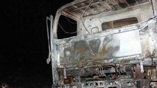 Sürücü küle döndü