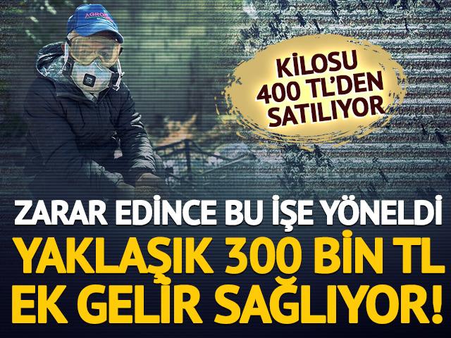 Ata tohumundan &uuml;retiyor, kilosunu 400 TL&rsquo;den satıyor!