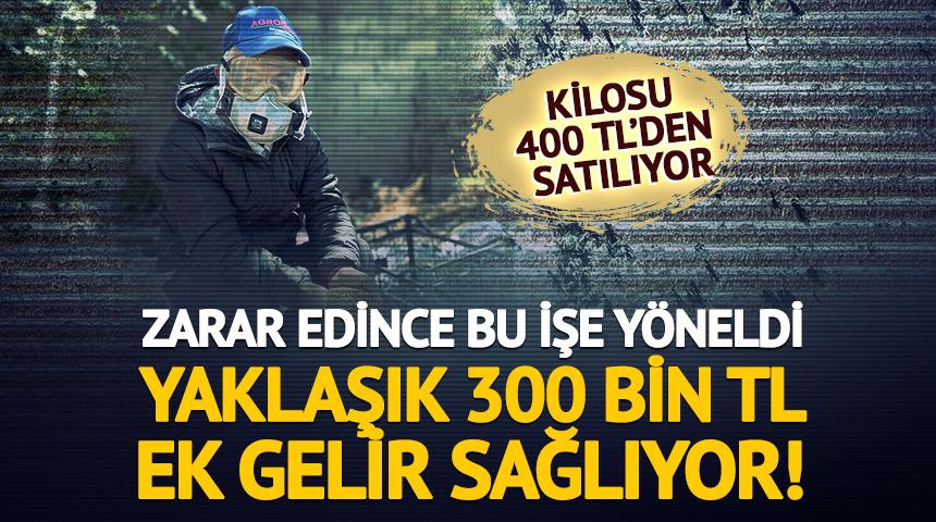 Ata tohumundan &uuml;retiyor, kilosunu 400 TL&rsquo;den satıyor!