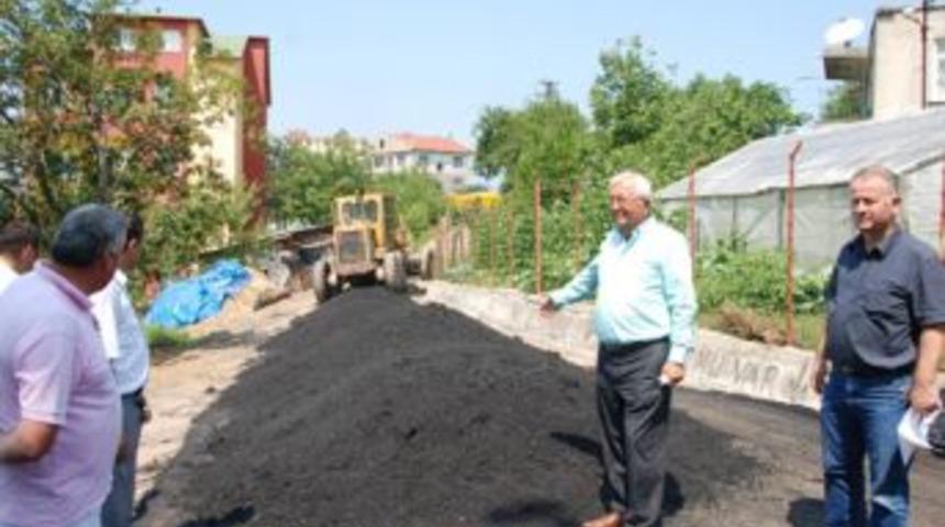 16 bin ton asfalt döküldü