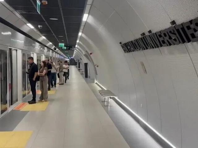 Gayrettepe-İstanbul Havalimanı-Halkalı Metro Hattı'nda yolcu rekoru