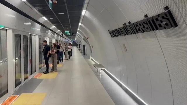Gayrettepe-İstanbul Havalimanı-Halkalı Metro Hattı'nda yolcu rekoru