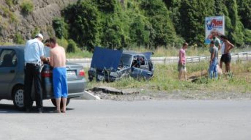 Ereğli’de iki ayrı kazada 2 kişi yaralandı