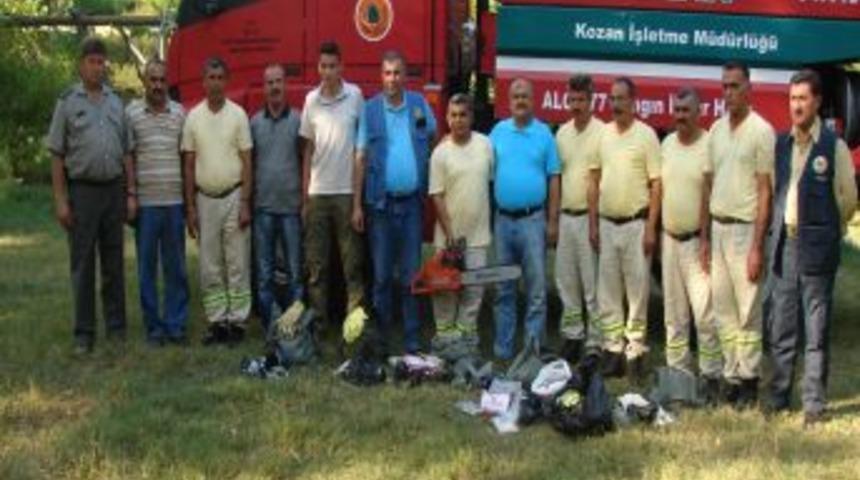 Kozan orman yangınlarıyla mücadeleye hazır
