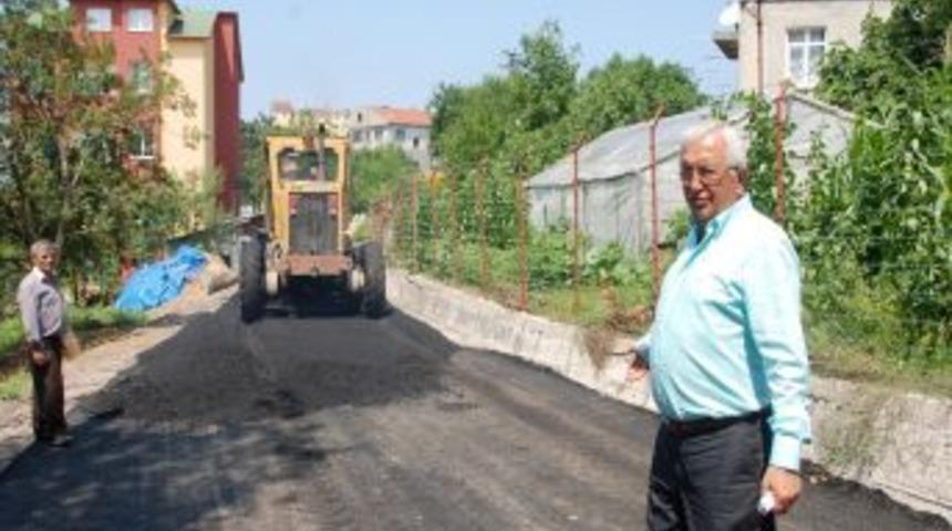 Ereğli'de son 1 ayda 16 bin ton asfalt d&ouml;k&uuml;ld&uuml;