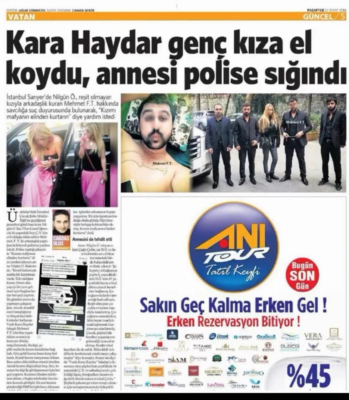 “Kızımı mafyanın elinden kurtarın” demişti! “Vanlı Kara Haydar” ile eşinin 10 yıl önceki dosyası ortaya çıktı 2