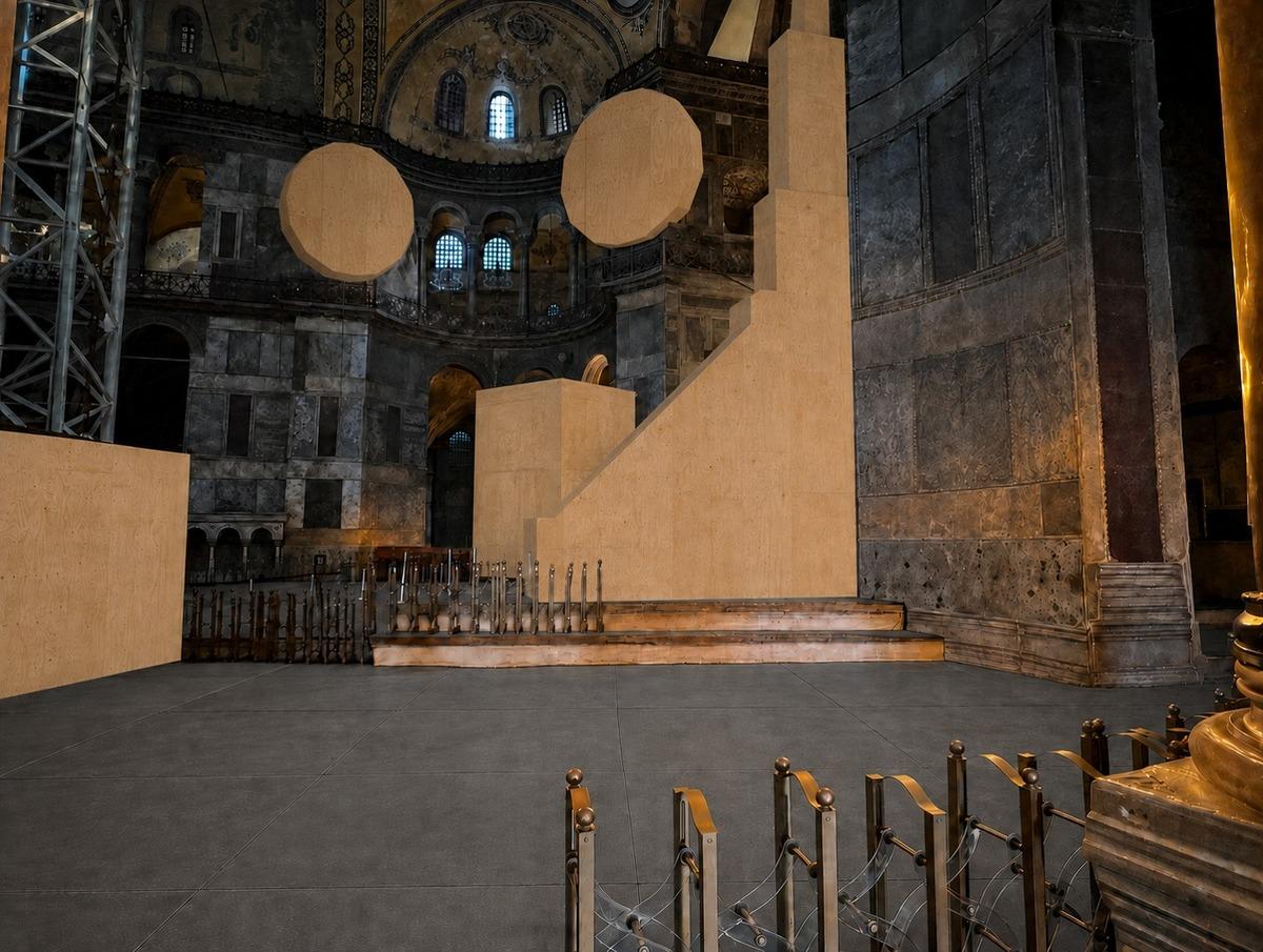 Ayasofya için yeni adım! Bakan Ersoy duyurdu: “Her adımı bilimsel hassasiyetle atıyoruz” 4