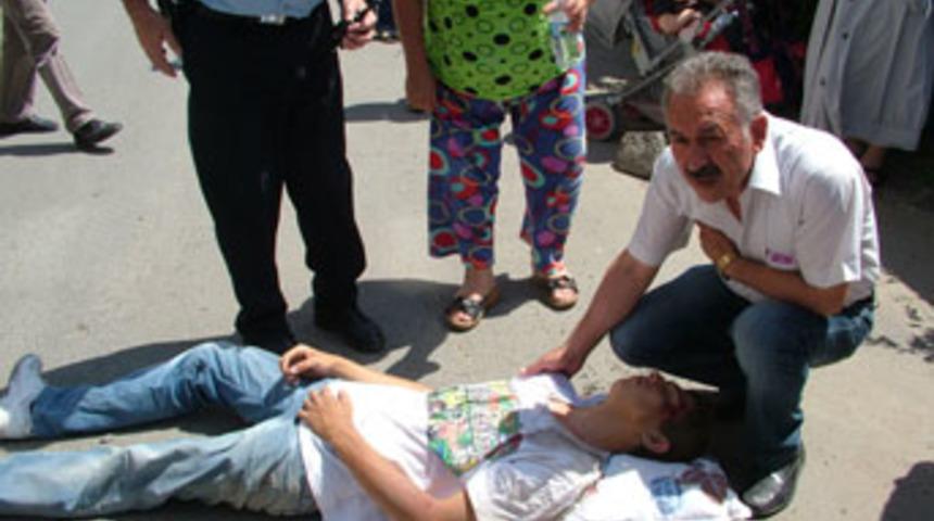 &Ccedil;orlu'da kaza; 2 yaralı